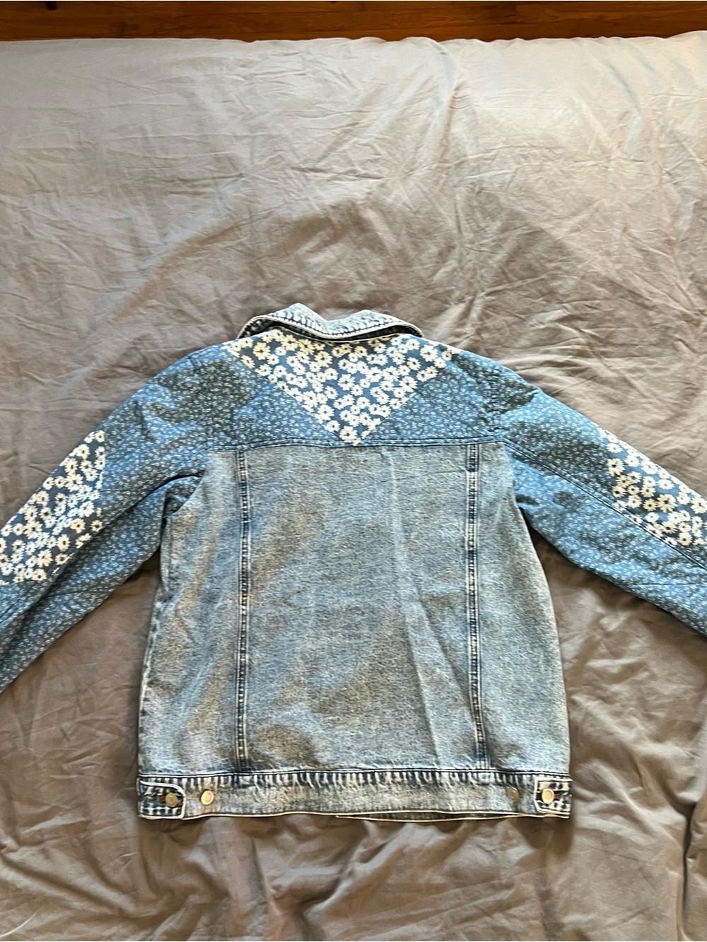 Avec Les Filles Jean Jacket Size M - Picture 4 of 5